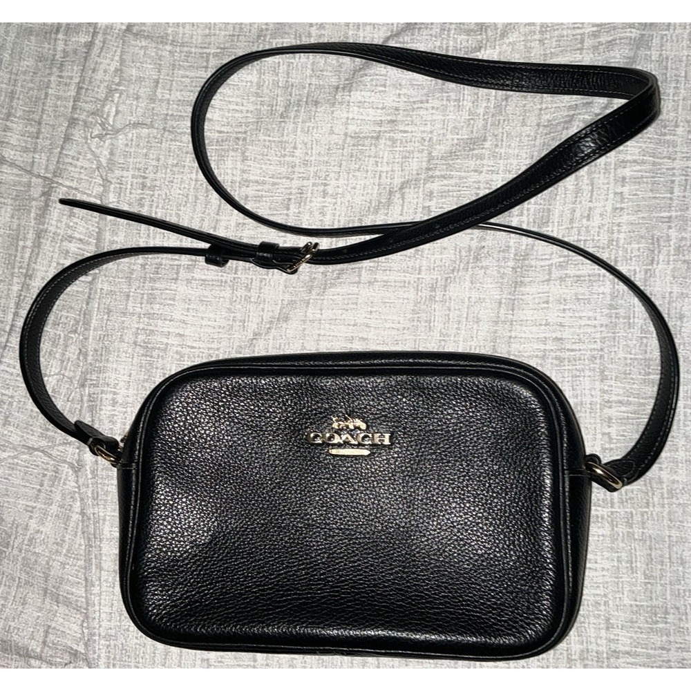 Coach Jaime Camera Bag CR110 IMBLK Black. EUC